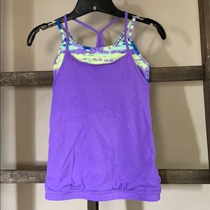 Girls athletic tank-top.